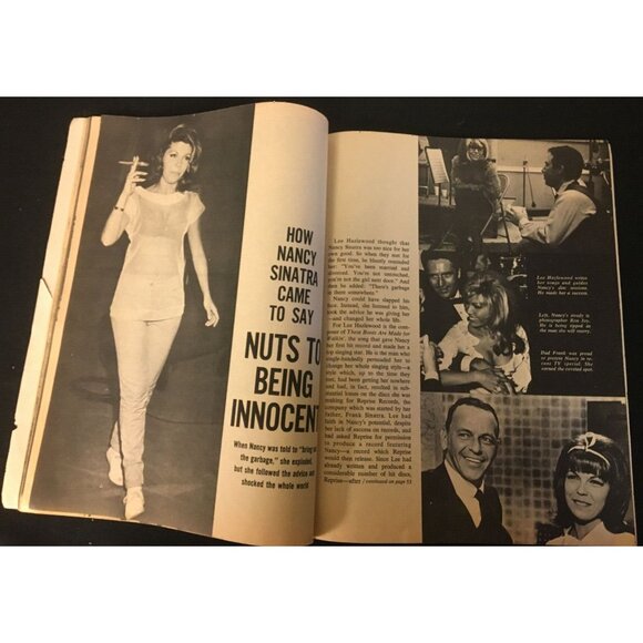 Silver Screen Magazine VINTAGE Dec. 1966 Vol. 36 No. 12 U.Andress Cary Grant - Picture 9 of 11